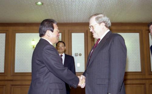 황인성 국무총리 신임 미국 대사 접견 이미지
