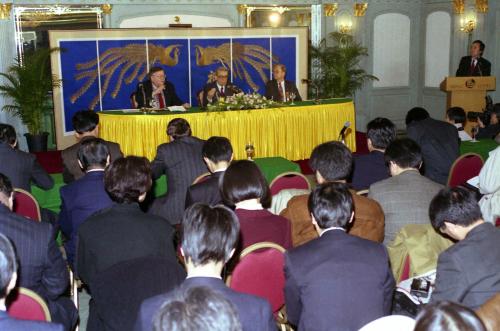 브트로스 갈리 국제연합(UN) 사무총장 기자회견 이미지