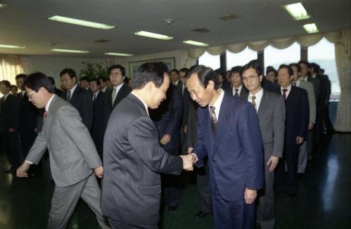 이경재 공보처 차관 취임식 이미지
