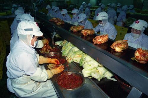 김치제조 공장 이미지