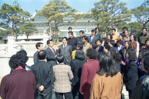 양평군 새마을지도자 청와대 방문 이미지