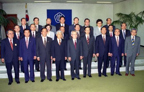 이회창 국무총리 이임식 이미지
