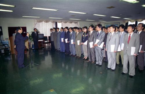 이경재 공보처 차관 6급이하 162명 임용장 수여식 이미지