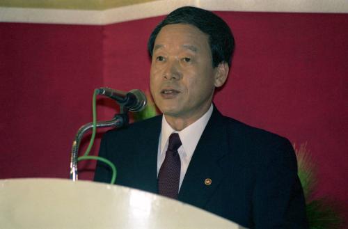 오인환 공보처 장관 세계언론학회 만찬, 연설 이미지