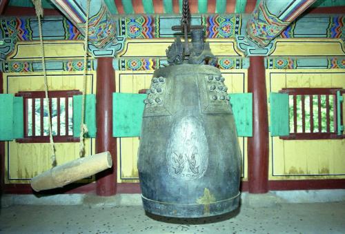 상원사 동종(국보 제36호: 강원도 평창군 진부면 동산리 소재) 이미지