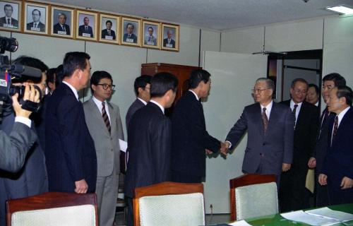 이영덕 국무총리 교통부 순시 이미지
