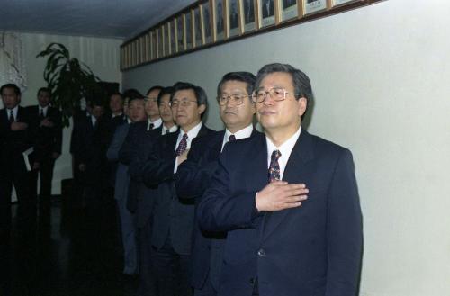 오인환 공보처 장관 시무식 이미지