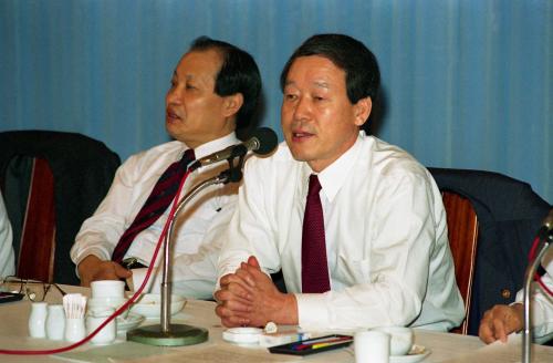 오인환 공보처 장관 각 부처 공보관회의 주재 이미지