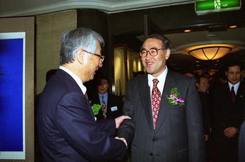 이홍구 국무총리 동아일보 창간 75주년 기념 리셉션 참석 이미지