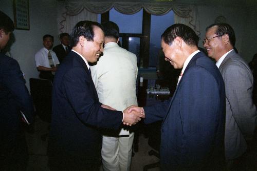 이경재 공보처 차관 중국 정기간행물협회 방문단 접견 이미지