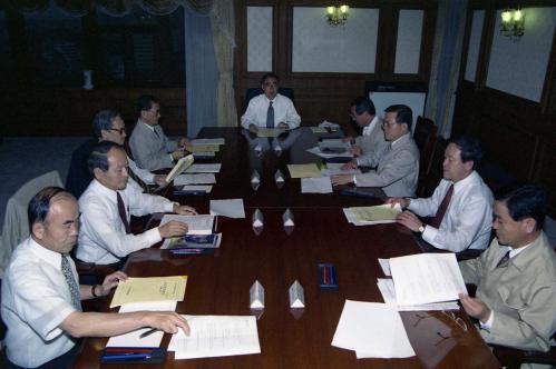 이홍구 국무총리 재해대책위원회 회의 주재 이미지