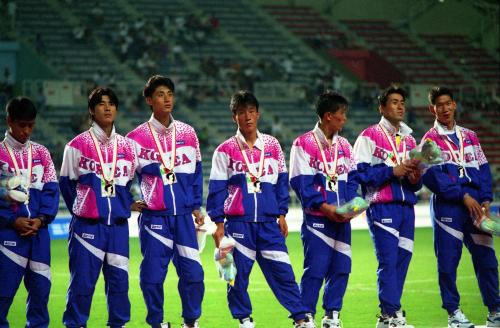 95 후쿠오카 유니버시아드대회 축구 결승전(한국 : 일본) 이미지