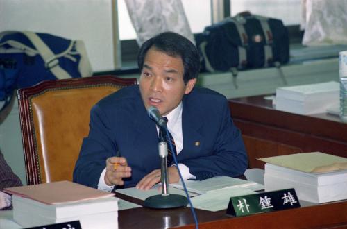 오인환 공보처 장관 국회 문화공보위원회 국정감사 이미지