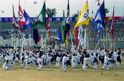 전국민속예술경연대회 부여 단잡기놀이(충남) 대통령상 이미지