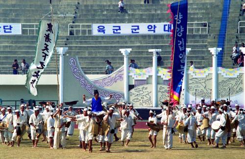 전국민속예술경연대회 양양 입암농요(강원도) 이미지