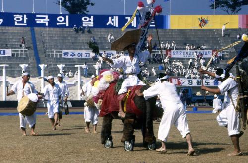 전국민속예술경연대회 예천 통명농요(안동대학교) 이미지