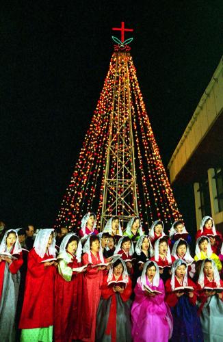 애기봉 X-MAS 트리 점등식 이미지