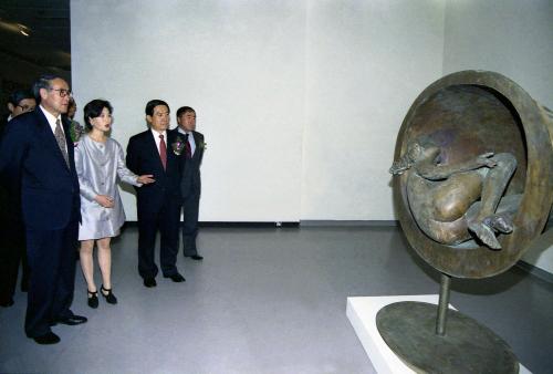 이홍구 국무총리 이탈리아 미술전 개막식 참석 이미지