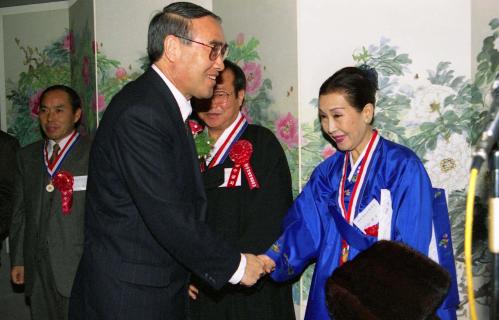 이홍구 국무총리 한국예술문화단체 총연합회 문화상 시상식, 축하연 이미지