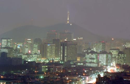 서울 야경 이미지