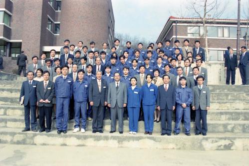 이수성 국무총리 시립 청소년 직업학교 방문 이미지