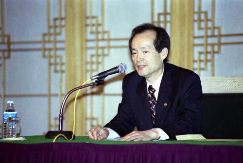 국민홍보위원 연찬회(송영대 통일원 차관 특강) 이미지