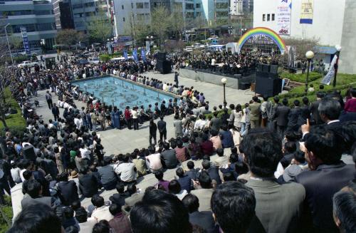세종문화회관 정오 광장 축제 이미지