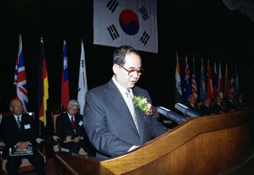 이수성 국무총리 세계한민족 과학기술자대회 참석 이미지