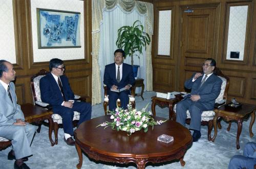 이수성 국무총리 중국 환경과학연구원 원장 일행 접견 이미지