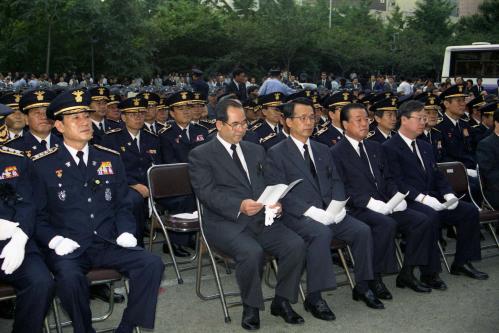 이수성 국무총리 전경(김종희 상경) 영결식 참석 이미지
