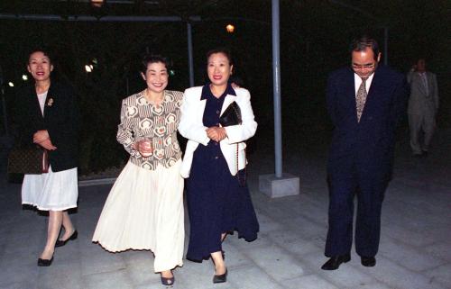 이수성 국무총리 대학동기동창 내외분과 만찬 이미지