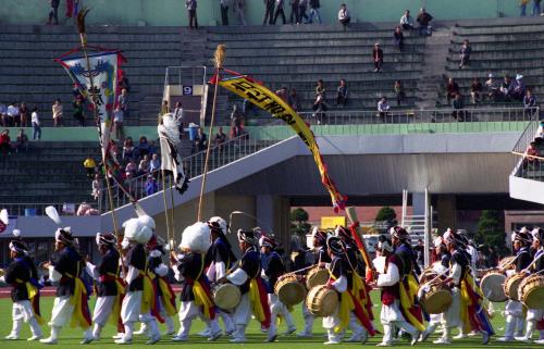 1996년 전국민속경연대회 경상남도 마산 농요 이미지