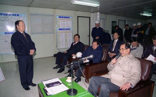 이수성 국무총리 안전점검시설 순시(성수대교) 이미지