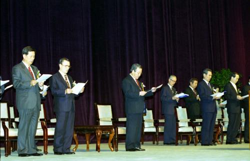 김종필 국무총리 제4331주년 개천절 경축식 참석 이미지