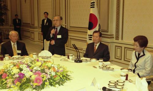 김대중 대통령 시민사회단체대표와 오찬 이미지