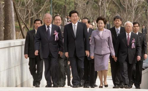 노무현 대통령 임시정부수립 기념일 행사 참석 이미지